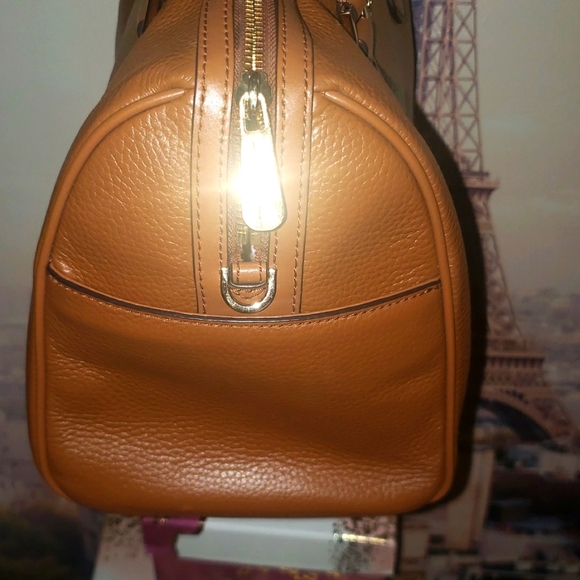 Michael Kors Cognac Lambskin Speedy - Picture 7 of 11